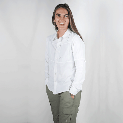 Camisa ventilada de mujer