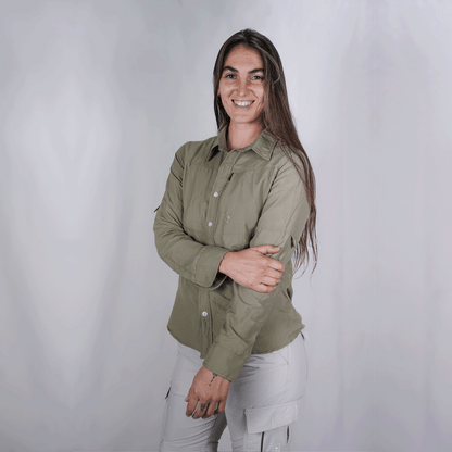 Camisa ventilada de mujer
