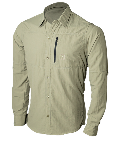 Camisa manga larga sin ventilar