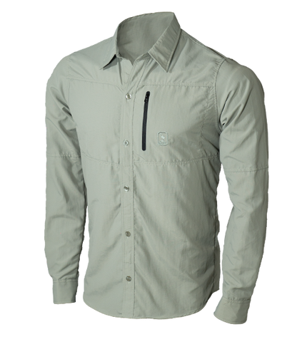Camisa manga larga sin ventilar
